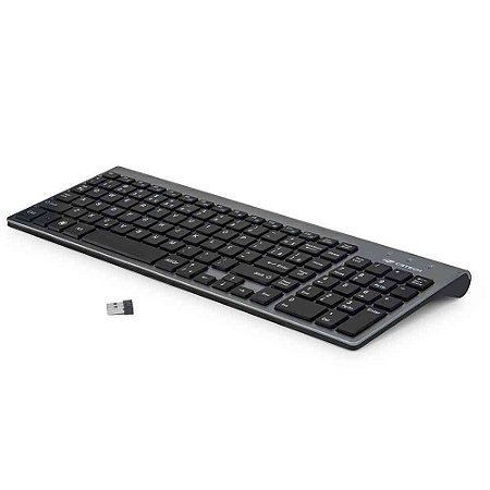 Kit Teclado E Mouse Sem Fio C3Tech K-W510Sbk