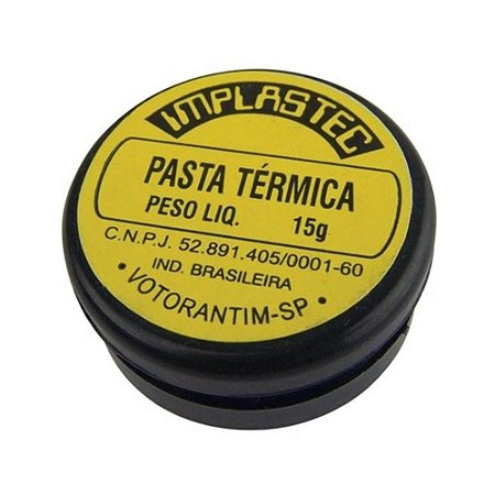 Pasta Térmica Implastec 6155, 15 Gramas, Branca