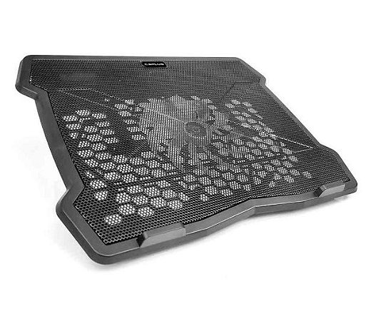 Base Notebook C3Tech Nbc-01Bk, 14", Preto, Usb 2.0, 1 Fan 14X14 Cm