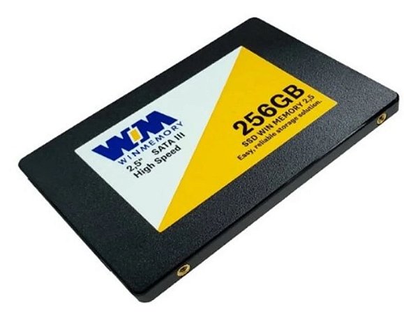 Ssd Sata3 256 Gb Winmemory Swr256G, 25", 7Mm, Lê: 550 Mb/S, Grava: 500 Mb/S