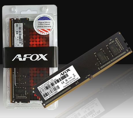 Memória Desktop Ddr4 4Gb/2666 Mhz Afox Afld44Fk1P