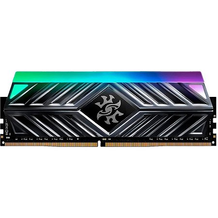 Memória Desktop Ddr4 8Gb/3000 Mhz Xpg Spectrix D41, Rgb, Cl16, Cinza, Ax4U300038G16A-St41