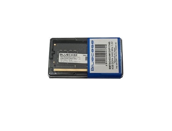 Memória Notebook Ddr4 4Gb/2400 Mhz Bluecase Bmtso4D24M12Vp17/4G, 1.2V
