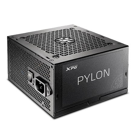 Fonte Atx 550 W Xpg Pylon, 80 Plus Bronze, Preto