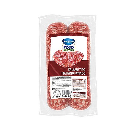 Salame tipo Italiano Fatiado Pamplona 1Kg