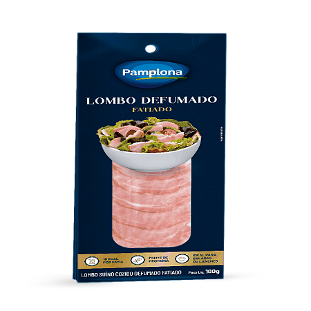 Lombo Defumado Fatiado Pamplona 100g