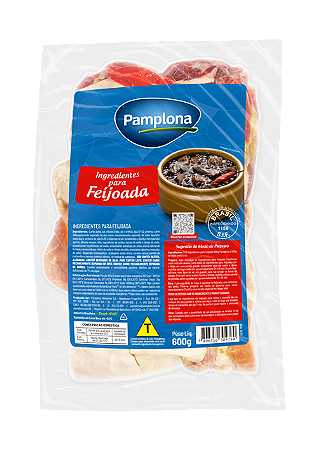 Ingredientes para Feijoada Pamplona 600g
