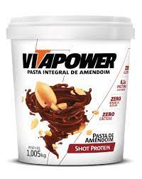 Vita Power Shot Protein 1,005kg - Pasta de Amendoim
