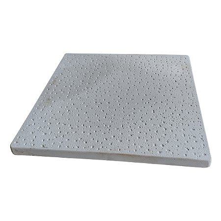Piso Atérmico Para Decks - 50 X 50 X 2,5 cm - Textura Rasa (semi boleado) / 1 pç