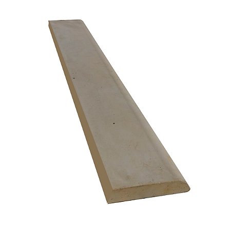 CAPA DE MURO RETA BOLEADO UNILATERAL 45º - 80 X 40 X 3 / 1 pç