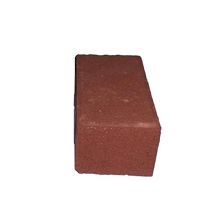 Piso Intertravado Retangular 20 X 10 X 6 CM - Vermelho / m2