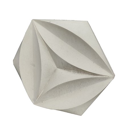 Revestimento Parede 3D Três Pontas 38 X 38 CM