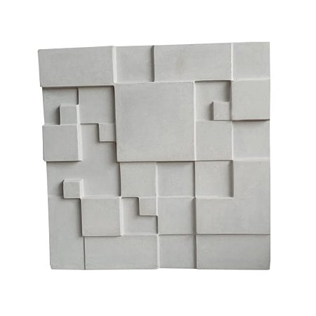 Revestimento Parede 3D Relevo Multi Dados 40 X 40 CM