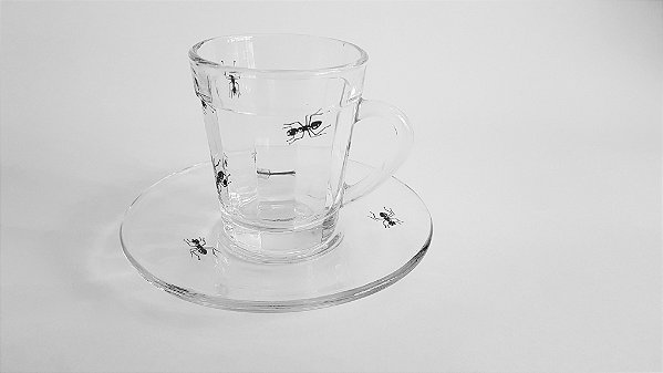 Conjunto de 6 Xicaras de Cafe 90 ml -  Formigas