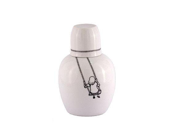 Moringa com copo 800ml - Menina Balanço