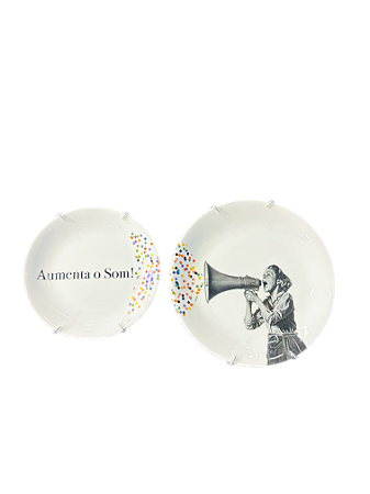 Conjunto de Pratos Megafone