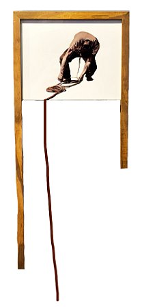 Quadro Inacabado Homem corda