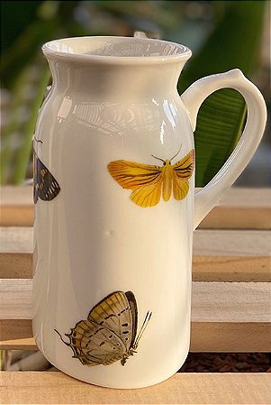 Caneca Leiteira Borboletas