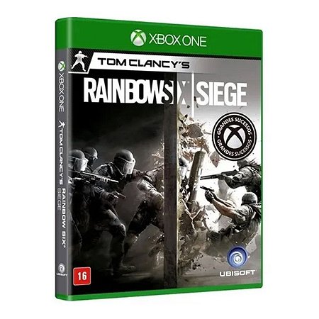 Jogo Tom Clancy's: Rainbow Six Siege Xbox One Mídia Física Lacrado