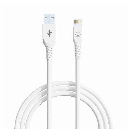 Cabo Para iPhone MFi 1,2 Metros iWill Strong Cable Branco