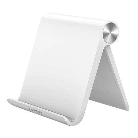 Suporte Portatil para Celular e Tablet Ugreen Com Ajuste 4 a 7.9 Polegadas Branco
