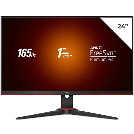 Monitor Gamer Viper Aoc 24 Led Full Hd 24G2SE 165HZ Vesa