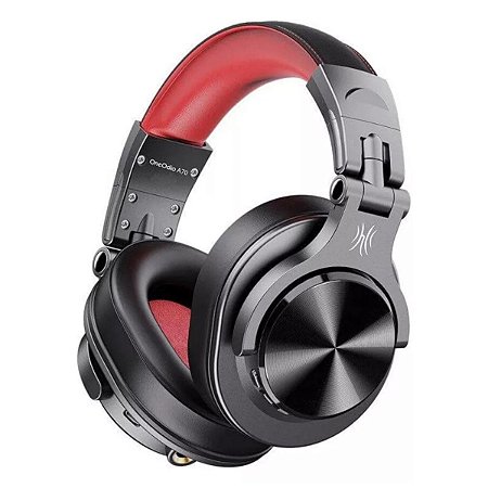 Headphone OneOdio A70 Sem Fio Bluethooth Vermelho
