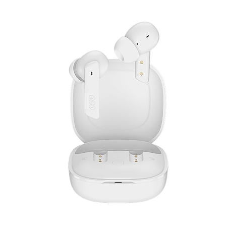 Fone QCY HT05 MeloBuds Bluetooth c/Cancelamento ANC Branco