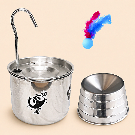 Kit Fonte para Gatos + Comedouro | DM Pets