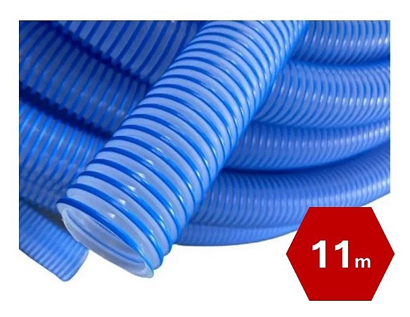 Mangueira 11 metros Siliconada Reforçada Flutuante - 1.1/2" (38mm)