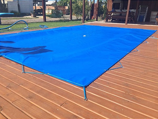 Capa Piscina Proteção + Térmica, 500 Micras - 5,50m x 3,50m