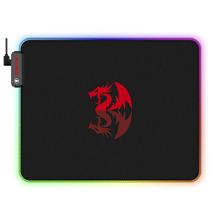 Mousepad RGB Redragon Pluto 330x260mm P026