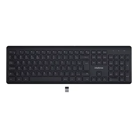 Teclado Sem Fio Intelbras TSI50 - ABNT 2, Silencioso, Conectividade 2.4 GHz