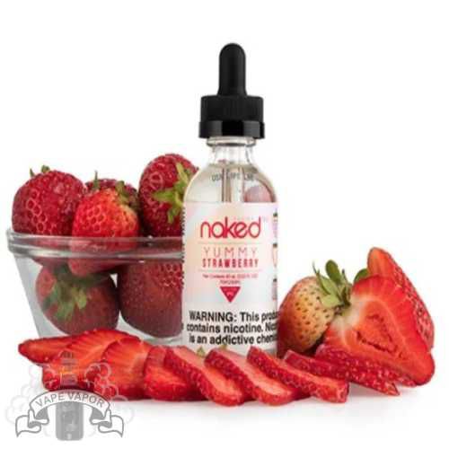 E-Liquido Yummy Strawberry (Freebase) - Naked 100