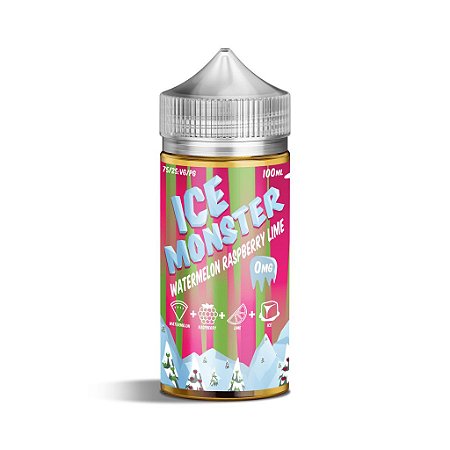 LÍQUIDO ICE MONSTER - WATERMELON RASPBERRY LIME - JAM MONSTER