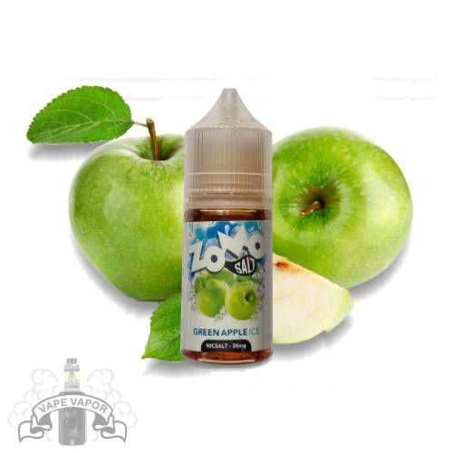 E-Liquido Green Apple Ice (Nic Salt) - Zomo