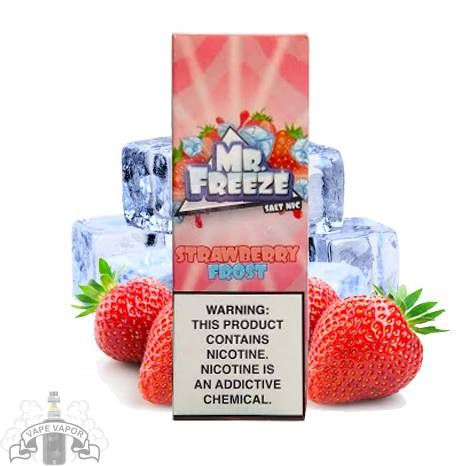 E-Liquido Strawberry Frost (Nic Salt) - Mr. freeze