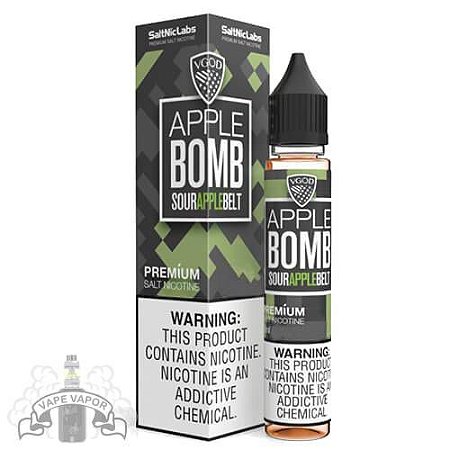 E-Liquido Apple Bomb Sour (Nic Salt) - VGOD