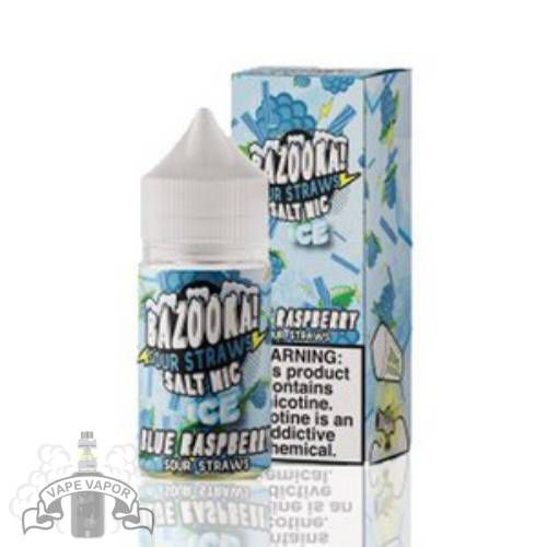 E-Liquido Blue Raspberry Ice (Nic Salt) - Bazooka / Sour Straws