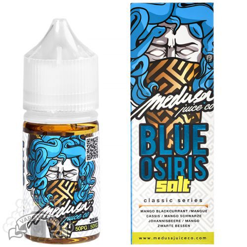E-Liquido Blue Osiris Mango Blackcurrant Osiris (Nic Salt) - Medusa Classic Series