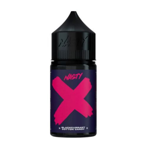 E-Liquido Blackcurrant Cotton Candy (Nic Salt) - Nasty X