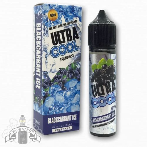 E-liquido Blackcarrant Ice (Freebase) - Ultra Cool