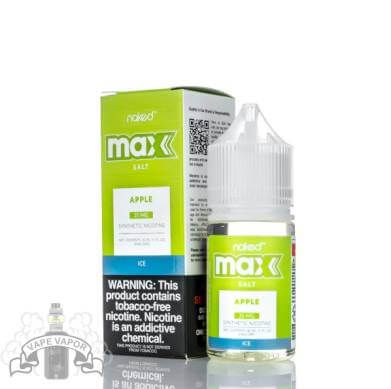 E-Liquido NKD Max Apple Ice (Nic Salt) - Naked 100