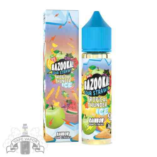 E-Liquido Rainbow ICE (Freebase) - Bazooka / Sour Straws / Tropical Thunder