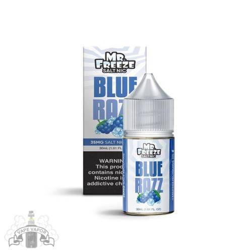 E-Liquido Blue Razz (Nic Salt) - Mr. Freeze