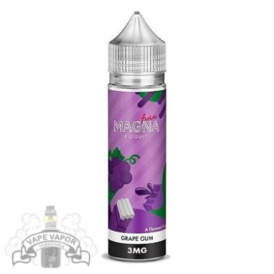 E-Líquido Grape Gum (Freebase) - Magna Fusion 100ml e 60ml