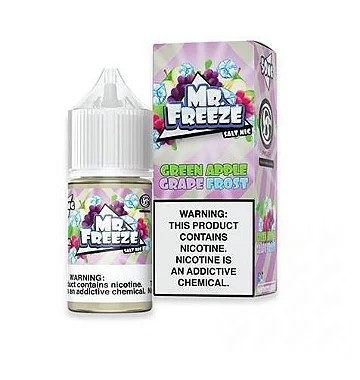 E-Liquido Green Apple Grape Frost (Nic Salt) - Mr. Freeze