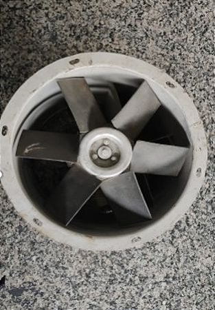 Exaustor Axial de Ferro 1/2 CV Trifásico