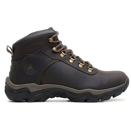 Bota Adventure Cano Alto Sanhasso 02 Café - MACBOOT