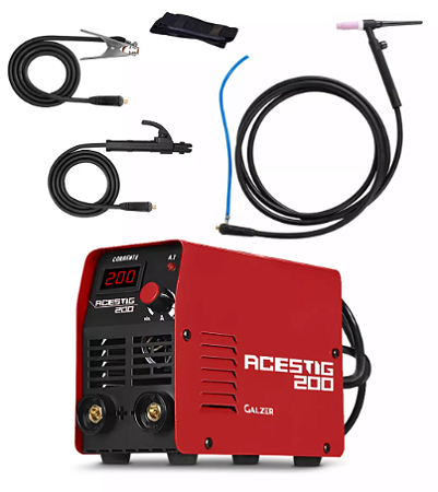 Inversor Solda Multiprocessos Tig MMA Acestig200 - GALZER